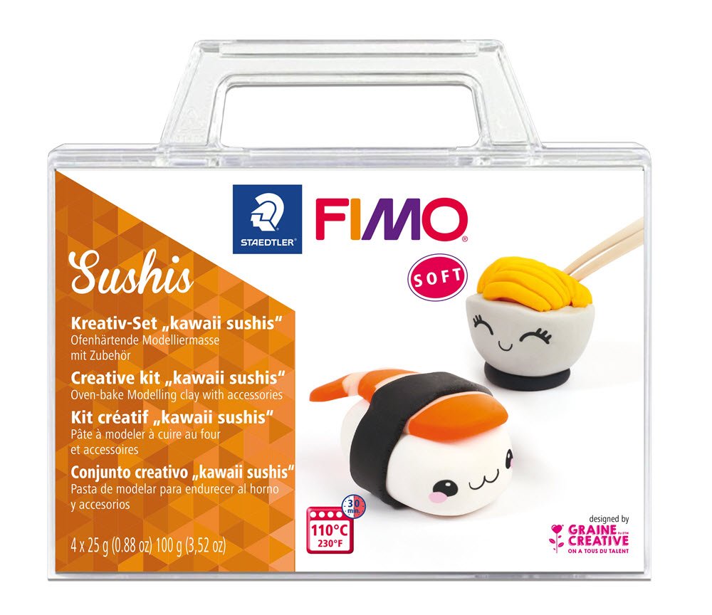 Fimo Soft St Kawaii Sushi